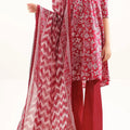 Libada Wears Unstitched Printed Lawn 3 Piece With Zari Dupatta Libada Wears