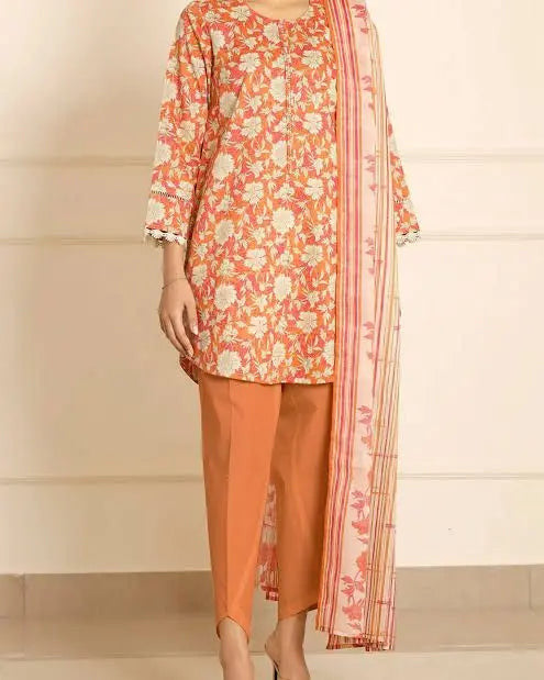 Libada Wears Unstitched Printed Lawn 3 Piece Libada Wears