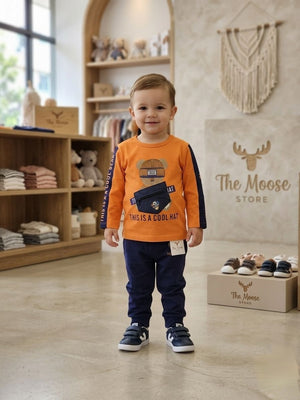 Libada Wears Kids' "Cool Bear" Summer Set – Premium 2-Piece Cotton Suit Libada Wears